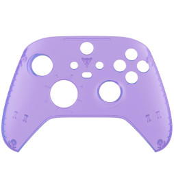 Candy Clear Purple Color Faceplate Shell Case For Xbox Series X/S Controller