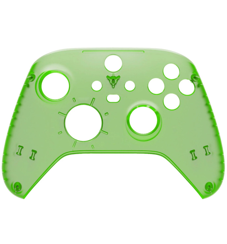 Candy Clear Green Color Faceplate Shell Case For Xbox Series X/S Controller