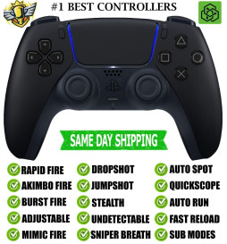 Best Silent Modz New Wireless Rapid Fire Modded Controller compatible with PS5