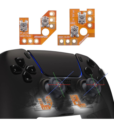 Repair Kit Thumbsticks Drift Fix Analog Stick Joysticks for PS5 Controller