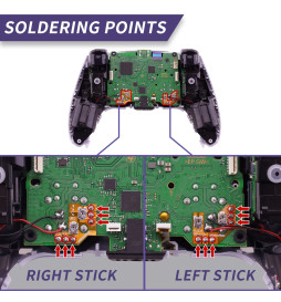 Repair Kit Thumbsticks Drift Fix Analog Stick Joysticks for PS5 Controller