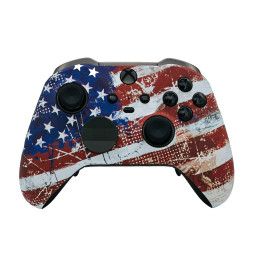 USA Flag Elite Series 2 Rapid Fire Modded Controller for Xbox Series X/S PC