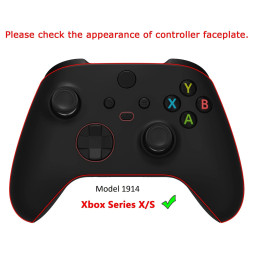 Soft Touch Black Victor 4X Back Buttons Remap Kit for Xbox Series X/S Controller