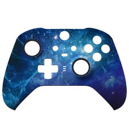 Soft Touch Blue Nebula Front Shell compatible for Xbox Elite Series 2 Controller