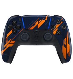 Glow in the Dark Mecha Pro V4 Modded+4 Paddles Silent Modz Controller for PS5
