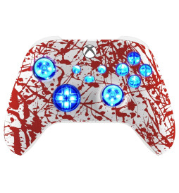 Blood Sacrifice Silent Modz LED Controller Trigger Stop Grips for Xbox Series XS
