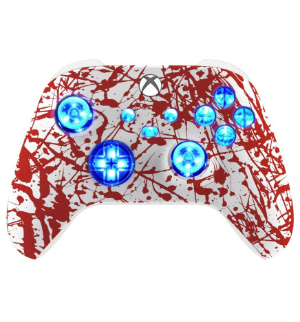 Blood Sacrifice Silent Modz LED Controller Trigger Stop Grips for Xbox Series XS