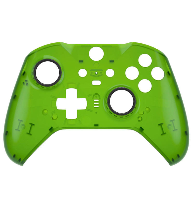 Clear Green Front Shell Faceplate Case Custom for Xbox Elite Series 2 Controller