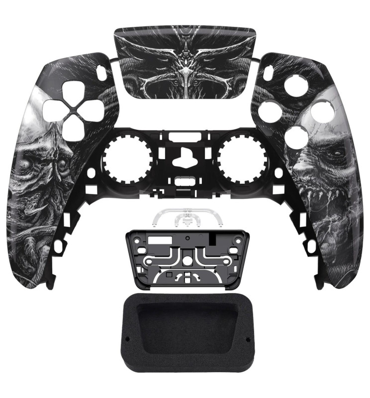 Zombies Glossy Front Shell Faceplate Case for PS5 PlayStation 5 Controller