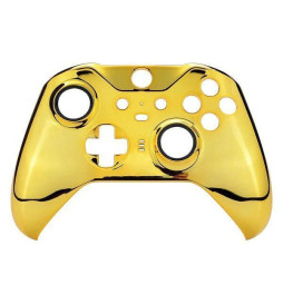 Chrome Gold Front Shell Faceplate Case Custom for Xbox Elite Series 2 Controller