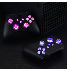 LED Lights DIY Kit Light Up Buttons Thumbsticks For Xbox Series X S Controller