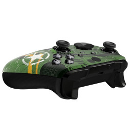 Soft Touch Army Mecha Front Shell compatible with Xbox Elite Series 2 Controller