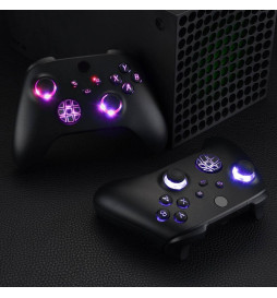LED Lights DIY Kit Light Up Letters Thumbsticks For Xbox Series X S Controller