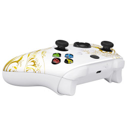 Golden Wave Soft Touch Faceplate Shell Case For Xbox Series X/S Controller