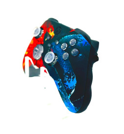 MODS + LEDs Fire and Ice Rapid Fire Modded Controller for Xbox Series X S
