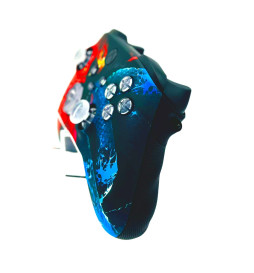 MODS + LEDs Fire and Ice Rapid Fire Modded Controller for Xbox Series X S