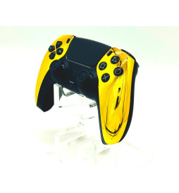 Gold Chrome Click Triggers + V4 MOD + 4 Paddles Silent Modz Controller for PS5