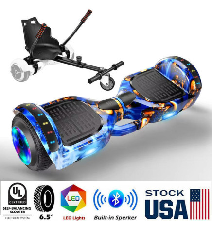 Phoenix Electric Hover Go Kart Self Balancing Scooter Board 6.5" Kids UL2272