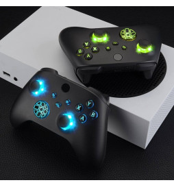 LED Lights DIY Kit Light Up Letters Thumbsticks For Xbox Series X S Controller