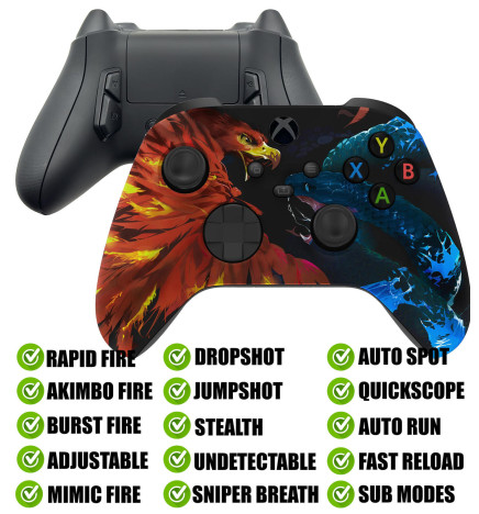 Fire Ice Modded Reflex Buttons Rapid Fire Modded Controller for Xbox Series X S