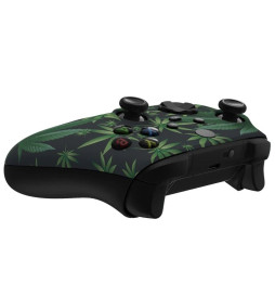 SoftTouch Weed Leaf Faceplate Shell Modded Case For Xbox Series X/S Controller