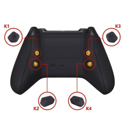 Pro Remap Button Switch Paddle Soft Grip Mod Kit For Xbox Series X S Controller