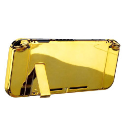 24k Gold Chrome Color Case Shell Mod New Replacement Housing for Nintendo Switch