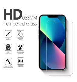 3 Pack Tempered Glass Crystal Screen Protector 9H HD For iPhone 14 Pro Max Plus