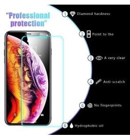 3 Pack Tempered Glass Crystal Screen Protector 9H HD For iPhone 14 Pro Max Plus