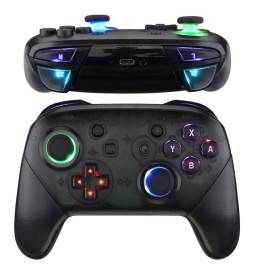 Multi Color LED RGB Light Up Kit For Nintendo Switch Pro Controller Easy Install