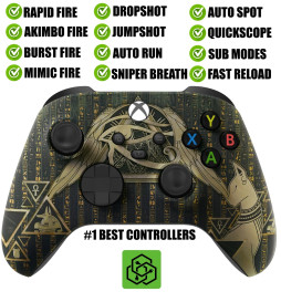Eye of the Gods Silent Modz Rapid Fire Modded Controller for Xbox One Series X S